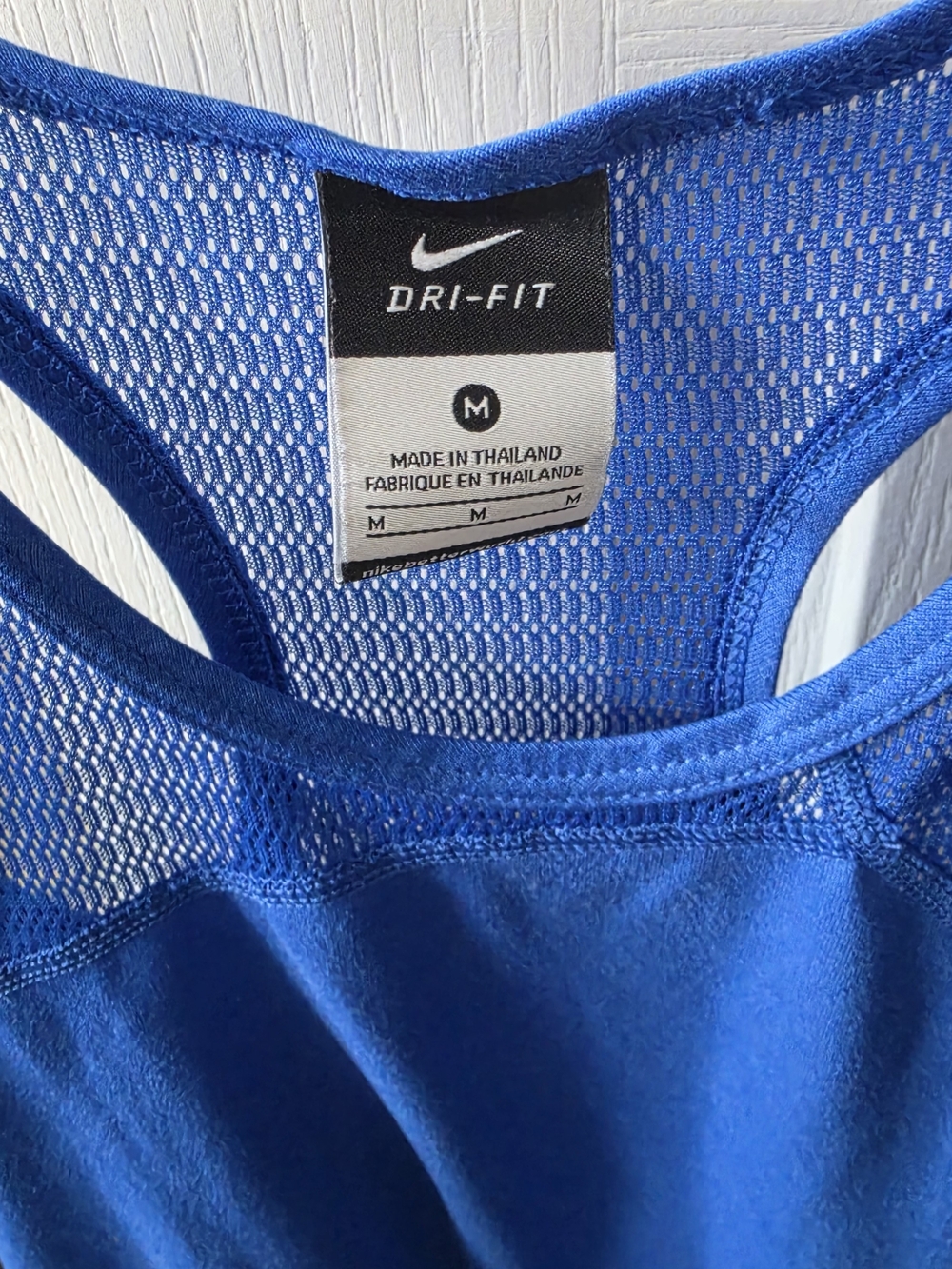 Nike Dri-FIT Royal Blue Mesh Tank - Picture 2 of 4